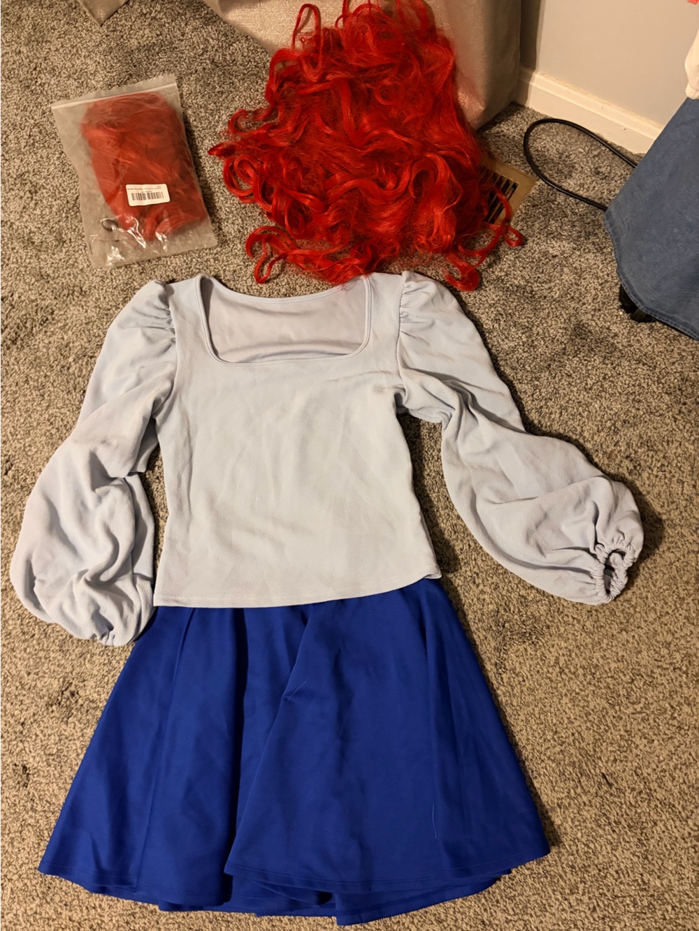 Women's Ariel The Little Mermaid Cosplay outfit.